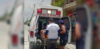 Hombre sufre descarga eléctrica durante obra en Miahuatlán