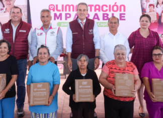 Entregan más de 3 mil apoyos alimentarios a familias de La Libertad