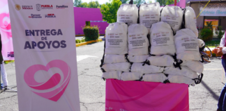 Texmelucan recibe más de 4 mil despensas para población vulnerable