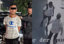 Capturan a hombre tras empujar a ‘abuelito’ hacia tráiler en Monterrey