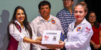 San Pedro Cholula entrega despensas a personal sindicalizado