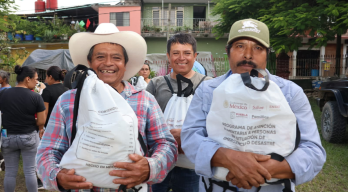 SEDIF apoya a familias afectadas por deslaves en Tlaola