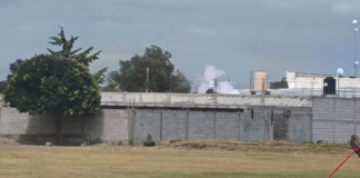 Fuga de gas LP causa alarma en barrio de Tepeaca
