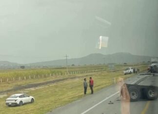Choque múltiple en la Cuapiaxtla-Cuacnopalan deja un muerto y cuatro heridos
