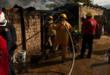 Incendio consume vivienda por completo en Ajalpan