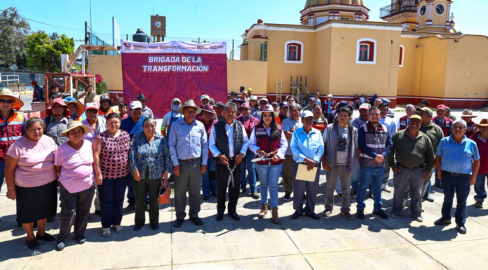 Tonantzin Fernández lleva jornada de limpieza en San Agustín Calvario