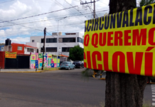 Vecinos y comerciantes rechazan ciclovía en Avenida Circunvalación