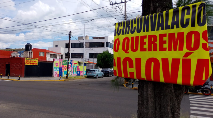 Vecinos y comerciantes rechazan ciclovía en Avenida Circunvalación