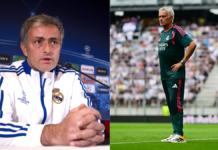 José Mourinho, de vuelta al Santiago Bernabéu