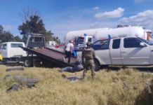 Detienen a conductor de pipa y aseguran gas LP en Tepeaca