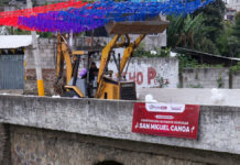 Inicia construcción de puente vehicular en San Miguel Canoa