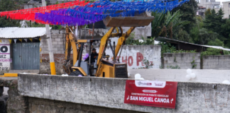 Inicia construcción de puente vehicular en San Miguel Canoa