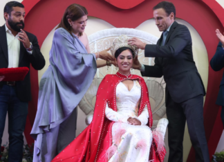 Meztli 1.ª es coronada reina de la 84 Gran Feria de la Manzana
