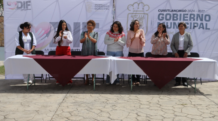 SMDIF Cuautlancingo acerca servicios de salud a Chautenco