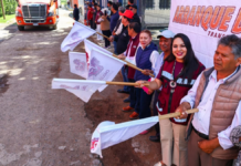 Tonantzin Fernández arranca rehabilitación de calle Iturbide