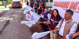 Tonantzin Fernández arranca rehabilitación de calle Iturbide