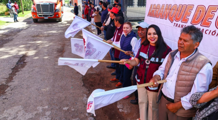 Tonantzin Fernández arranca rehabilitación de calle Iturbide
