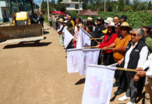 San Pedro Cholula inicia pavimentación de la calle 4 Norte