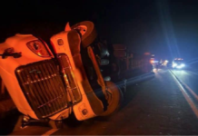 Choque de tres tráileres provoca cierre de la Amozoc-Perote