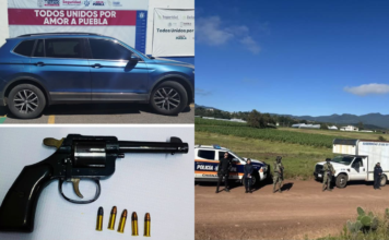 Recuperan dos vehículos robados y detienen a dos hombres en Puebla