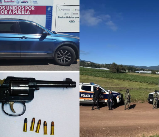 Recuperan dos vehículos robados y detienen a dos hombres en Puebla