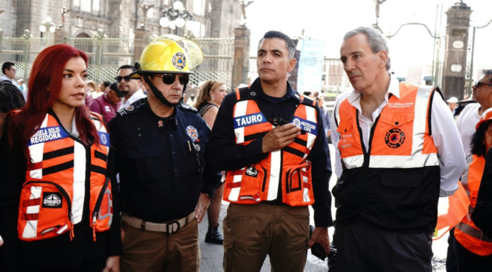 Ayuntamiento de Puebla participa en el 2.º Simulacro Nacional 2026