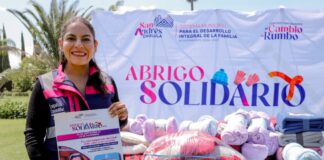 San Andrés Cholula presenta campaña “Abrigo Solidario 2026”