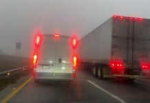 Pipa atravesada en el Arco Norte provoca cierre vial