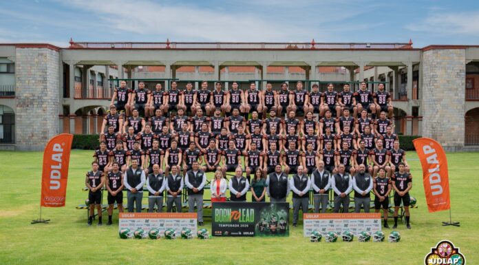 Aztecas UDLAP presentan roster para temporada 2026
