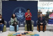 Lilia Cedillo inaugura foro “Tramas de los pueblos indígenas” en la BUAP