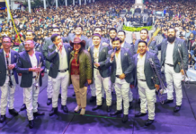 Banda Tierra Sagrada hace cantar y bailar a San Pedro Cholula
