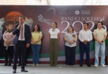 Texmelucan coloca Bando Solemne para dar inicio a Fiestas Patrias