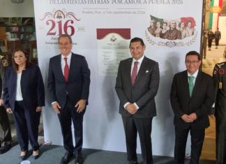 Puebla da inicio a Fiestas Patrias 2026 con bando solemne