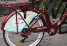 Armenta negocia con Sepomex contrato para bicicletas hechas en Puebla