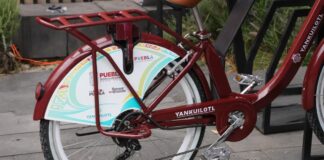 Armenta negocia con Sepomex contrato para bicicletas hechas en Puebla