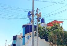Texmelucan amplía red eléctrica en San Rafael Tlanalapan