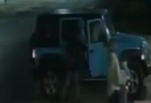 A mano armada roban camioneta a familia en Lomas de Angelópolis