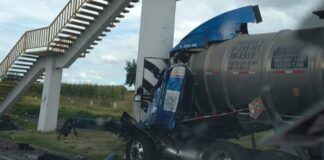 Conductor muere tras impactarse contra puente en la México-Puebla