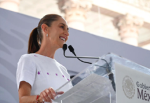 Sheinbaum resalta programas sociales y obras en Nuevo León