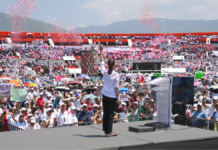 Sheinbaum destaca programas y obras de la 4T desde Chiapas