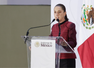 Sheinbaum destaca principios de “soberanía y democracia” en Puebla