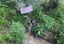 Clausuran cuatro puntos de descargas de aguas residuales en afluentes del Atoyac