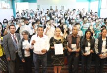 Secretaría de las Mujeres y COBAEP firman convenio por entornos seguros