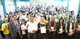 Secretaría de las Mujeres y COBAEP firman convenio por entornos seguros