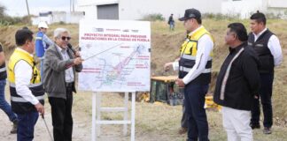 Armenta destaca recuperación de capacidad hídrica en cruce Colombres
