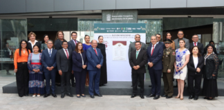 Develan Bando Solemne de Fiestas Patrias en el Congreso de Puebla