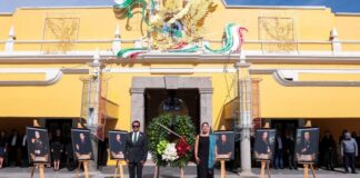 San Andrés Cholula conmemora defensa de los Niños Héroes