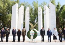 Armenta encabeza homenaje a los Niños Héroes de Chapultepec