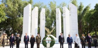 Armenta encabeza homenaje a los Niños Héroes de Chapultepec