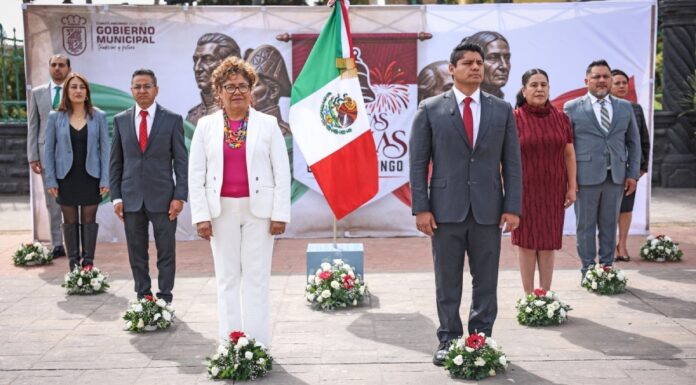 Cuautlancingo conmemora 216 aniversario del inicio de la Independencia